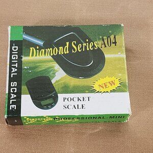 Diamond Series A04 Black Digital Professional Mini Pocket Overdrive Scale